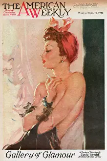 David Wright (terry Parker): David Wright woman with cigarette