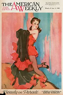 David Wright (terry Parker): David Wright woman in red underwear