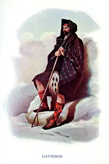 Davidson: Davidson, Traditional Scottish Clan Costume