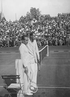 Cochet: DAVIS CUP IN PARIS