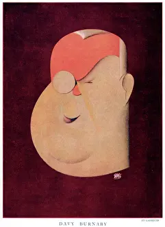 Jul19: Davy Burnaby caricatured by Garretto