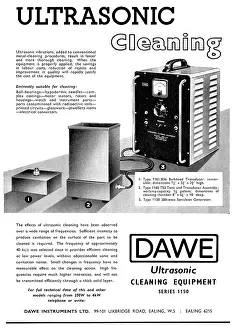 Dawe: Dawe Ultrasonic Cleaning Equipment