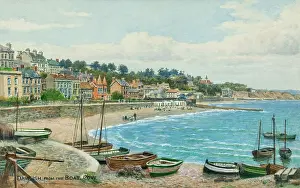 Dawlish: Dawlish, South Devon, viewed from the Boat Cove