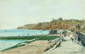 Dawlish: Dawlish, South Devon, viewed from the station