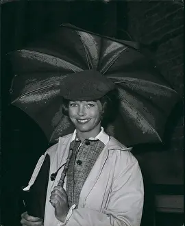 Addams: Dawn Addams, actress, in London
