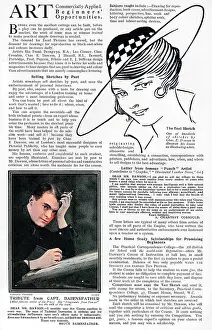 Corbould: Dawson Art Course advertisement