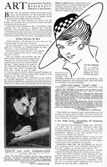 Corbould: Dawson Art Course advertisement