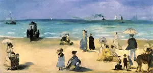 Manet: Day at the Beach, by Manet