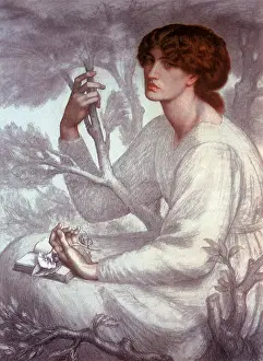 Daydreaming: The Day Dream, by D G Rossetti