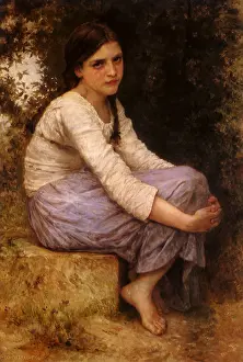 Bouguereau: Day Dreams, by Bouguereau