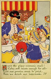 Heres: A Day at the Fair. The cake stall
