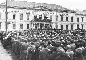 Bodied: On the Day of the German Volkssturm (People's Assault)