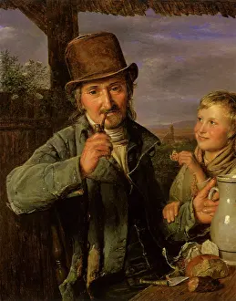 Waldmuller: A Day Labourer with His Son