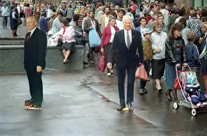 Muscovites: Day of Moscow celebration, 1991