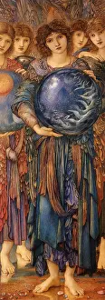 Burne: The Days of Creation - The Fifth Day, by Burne-Jones