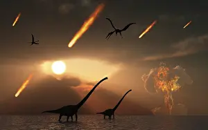 Explosions: The last days of dinosaurs caused by a giant asteroid impact
