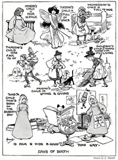 Tuesdays: Days of the Week by John Hassall