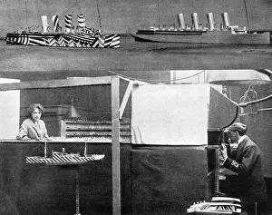 Dazzle: Dazzle painting, WW1
