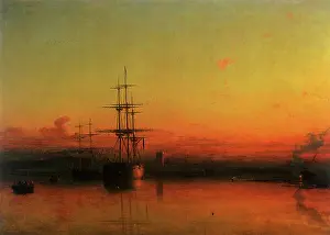 Sinks: Dead Calm - Sunset at the Bight of Exmouth