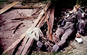 Spotsylvania: Dead Confederate soldier of Ewell's Corps ?