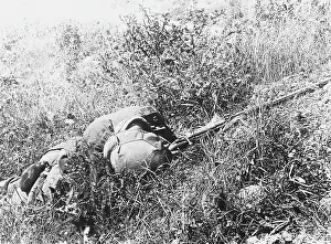 Bray: Dead German soldier WWI