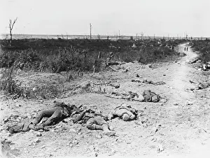 Bapaume: Dead German soldiers WWI