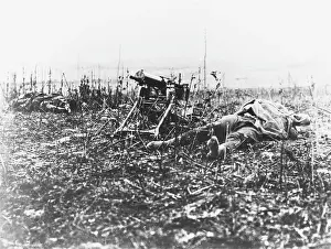 Estrees: Dead German soldiers WWI
