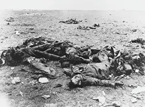 Villers: Dead German soldiers WWI