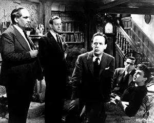 Culver: DEAD OF NIGHT (BR1945) L-R, FREDERICK VALK, ROLAND CULVER, M