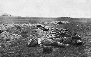 Unburied: Dead soldiers on the eastern front, Russia, WW1