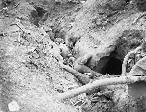 Guillemont: Dead soldiers WWI