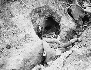 Ginchy: Dead soldiers WWI