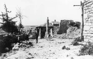 Bahr: Dead Turkish soldier WWI
