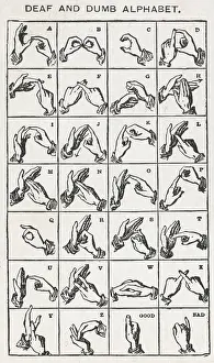 Deaf: Deaf and Dumb Finger Alphabet