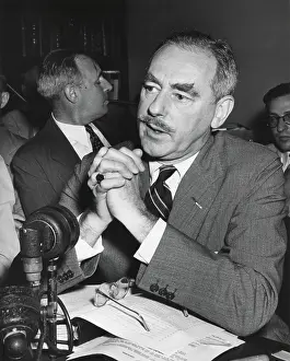 Acheson: Dean Acheson, Sec. of State, testifying before