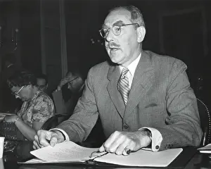 Acheson: Dean Acheson, Sec. of State, testifying before