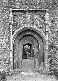 Offaly: Dean Odo's door, Clonmacnoise, Co. Offaly