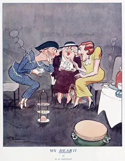 Gossiping: My Dear ! ! by H M Bateman