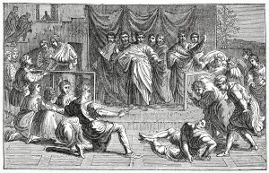 1515: The Death of Ananias, after Raphael