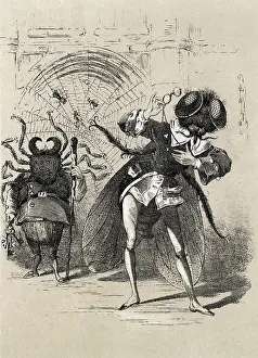 Satirizing: Death and Burial of Poor Cock Robin, The Fly
