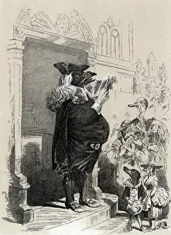 Satirizing: Death and Burial of Poor Cock, The Rook