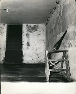 Buchenwald: Death cellar at Buchenwald concentration camp, Germany