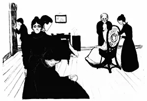 Munch: Death Chamber, by Edvard Munch