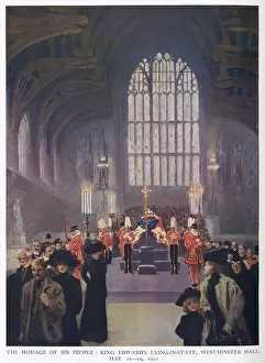 Yeoman: Death of Edward VII - Lying-in-state, Westminster Hall
