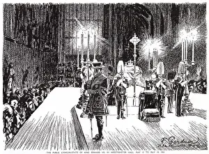 Yeoman: Death of Edward VII - Lying-in-state, Westminster Hall