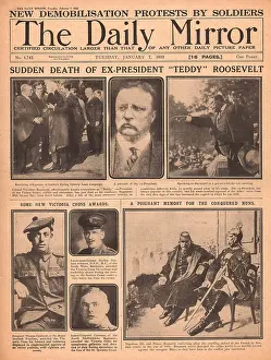 Caldwell: Death of ex-President Theodore Roosevelt