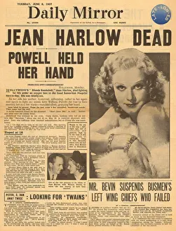 Bombshell: Death of Jean Harlow