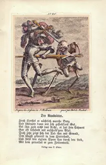 Holbeins: Death kills the Knight with his own lance