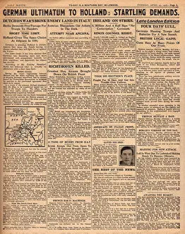 Ultimatum: Death of Manfred von Richthofen, WW1