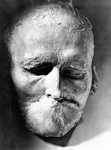 Nietzsche: Death mask of Friedrich Nietzsche, philosopher